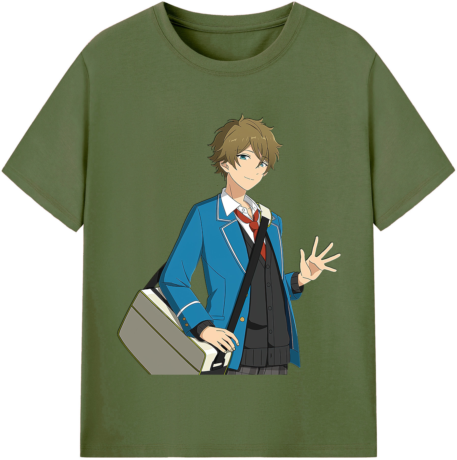 （画像用） あんさんぶるスターズ! Ensemble Stars 綿100％半袖Tシャツ（フロントプリント）